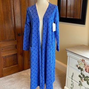 LulaRoe king duster cardigan size medium new